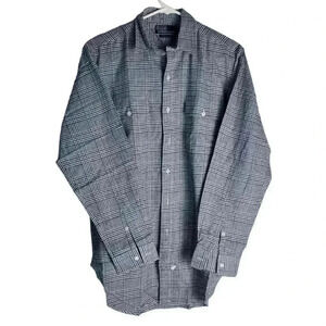 Polo Ralph Lauren 100% Cotton Button-Up Shirt Plaid Blue